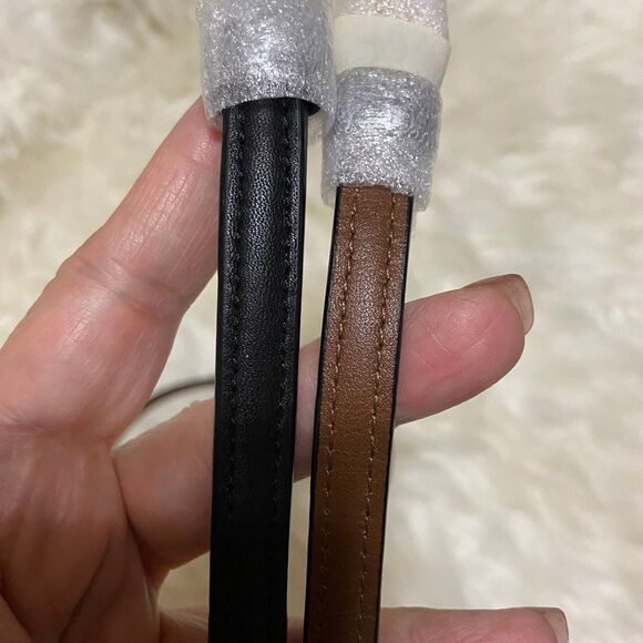 Coach Black and Brown Replacement strap